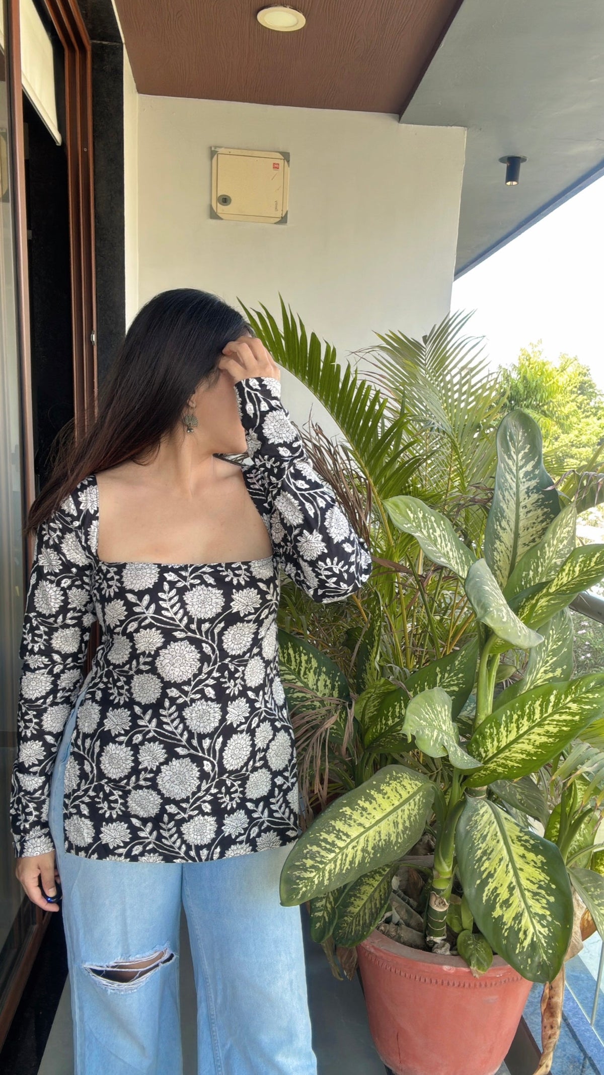 full sleeves kurties