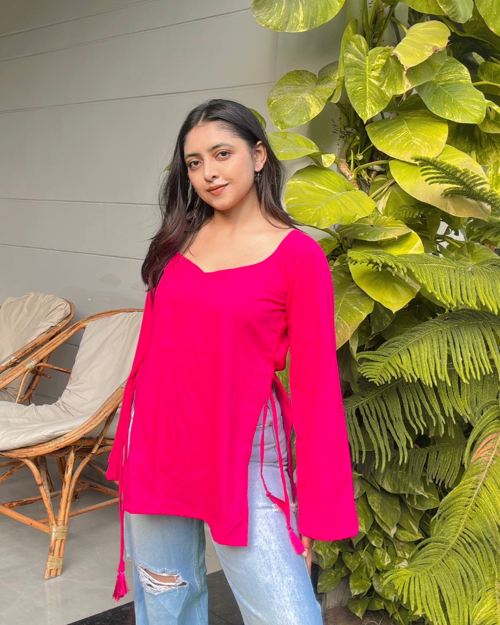 KOYEL | bell sleeves kurti
