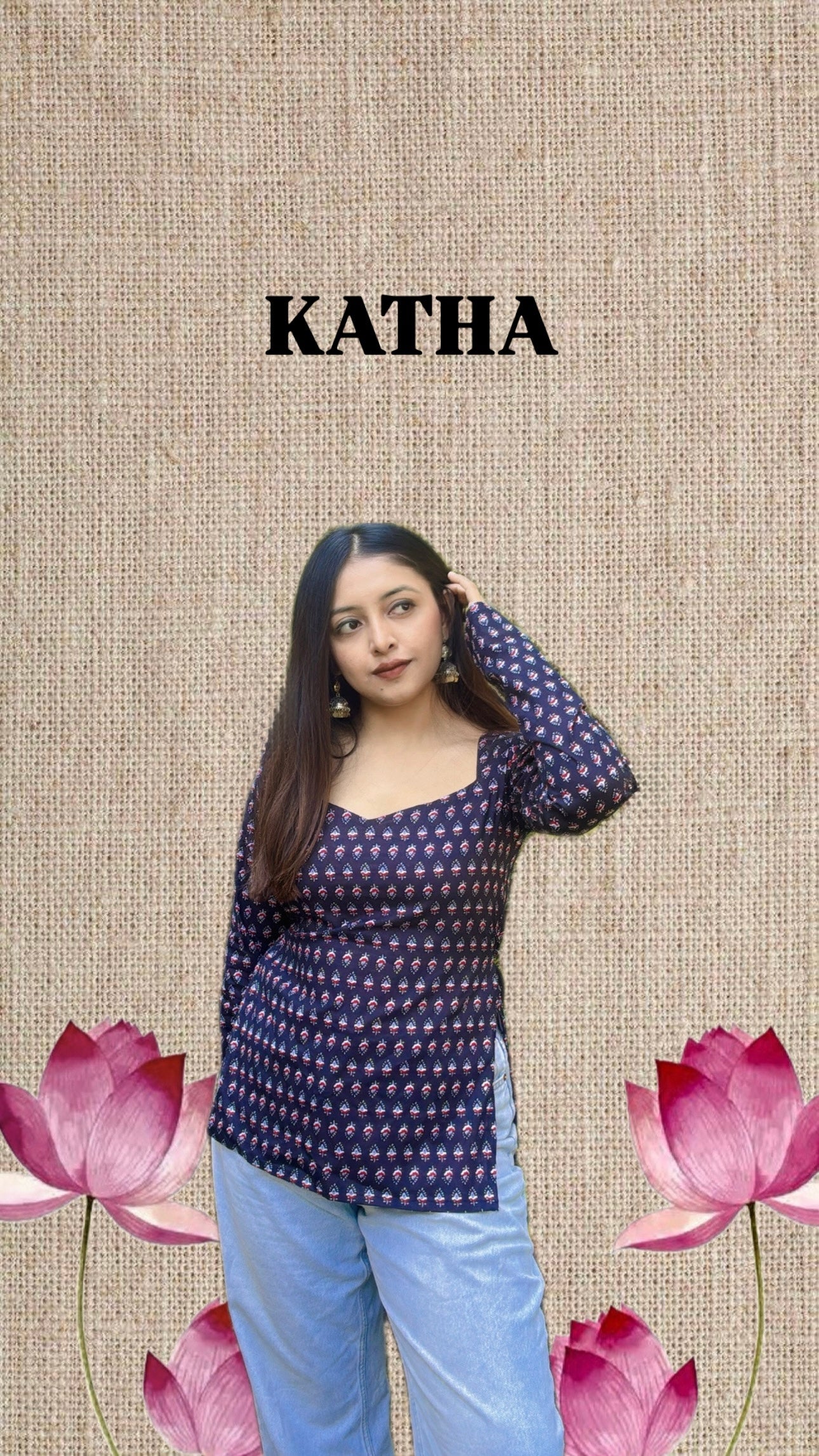 KATHA | full sleeves kurta
