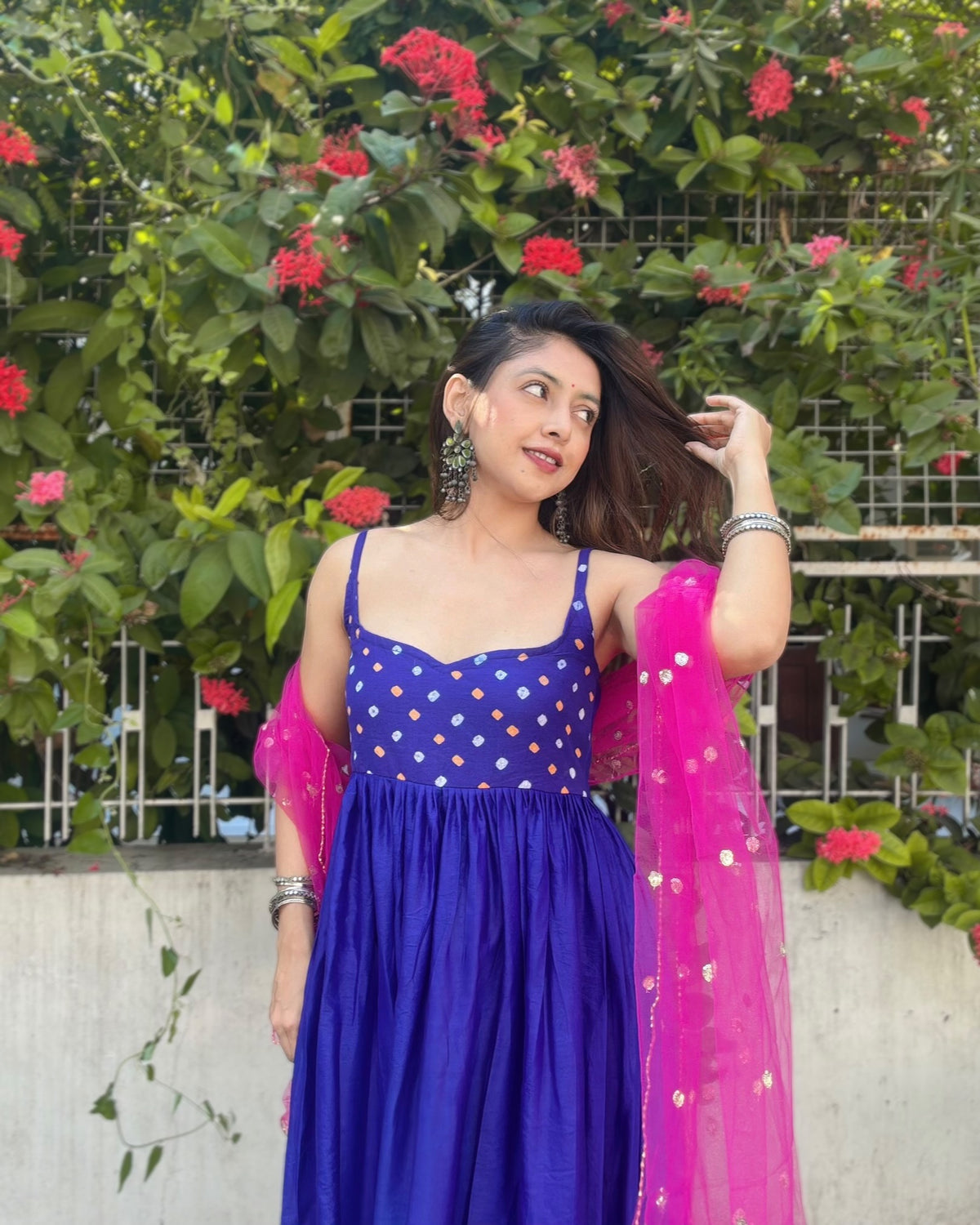 SEERAT| anarkali suit