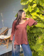 ZOYA | bell sleeves kurti