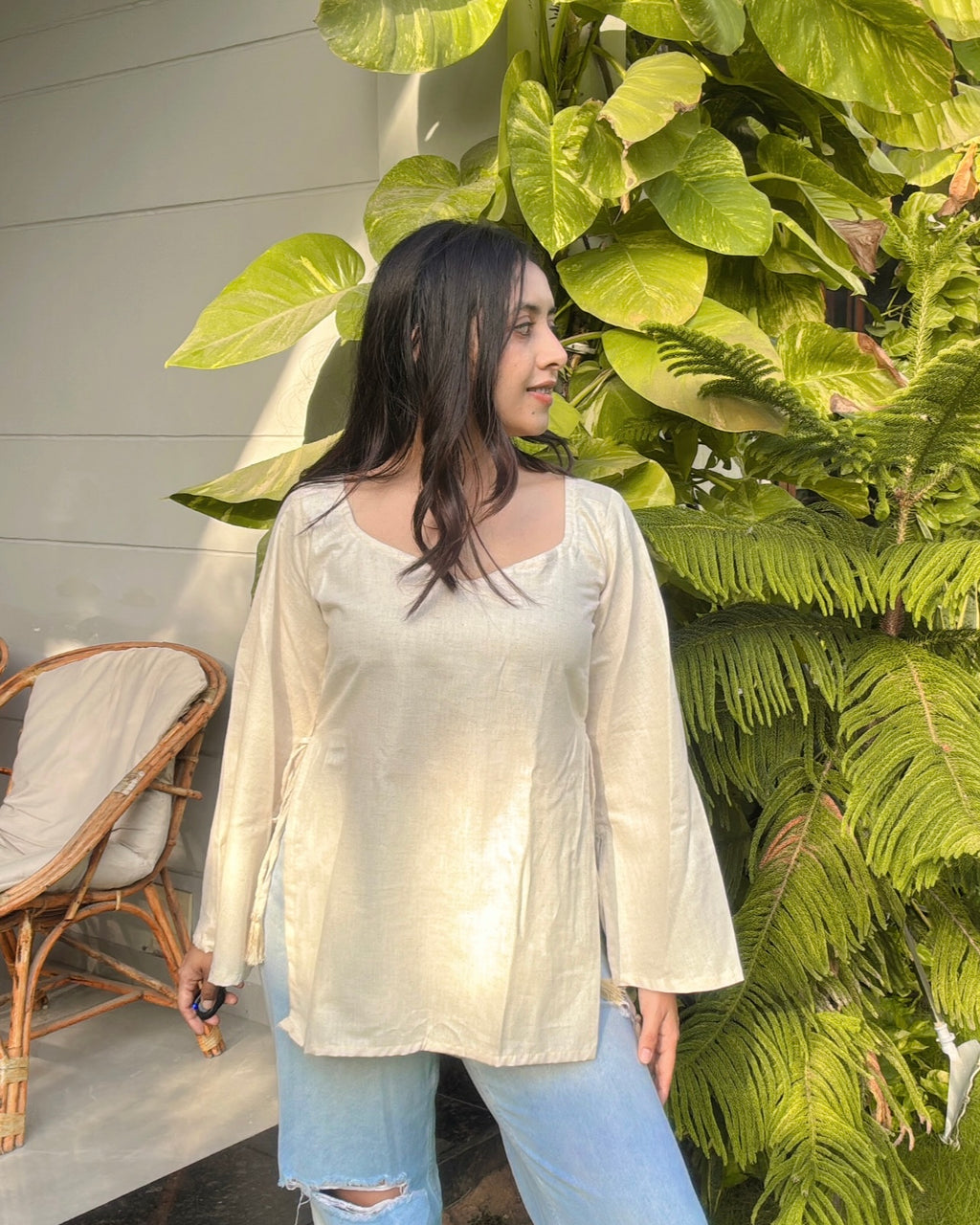 NOOR | bell sleeves kurti