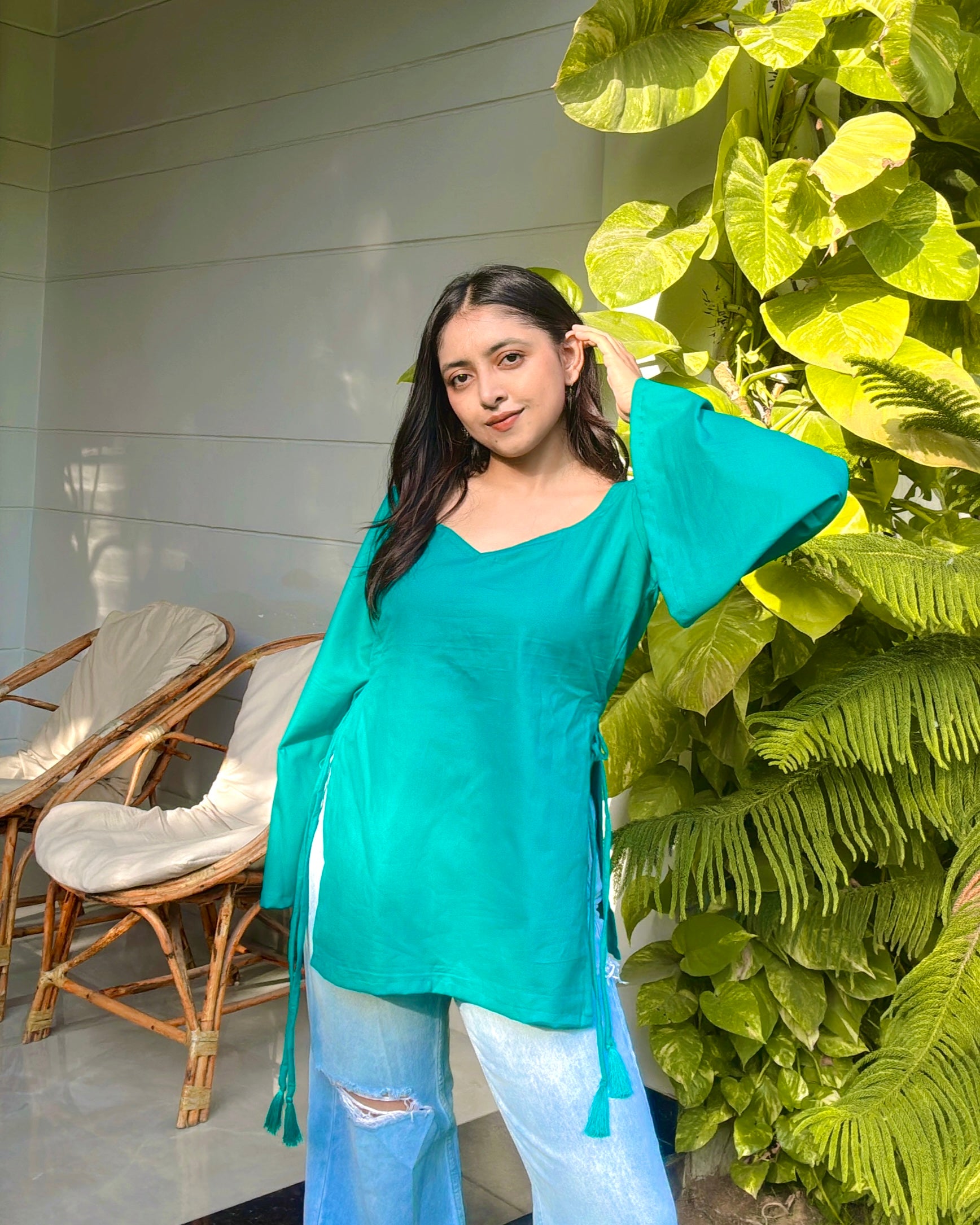 SANA | bell sleeves kurti