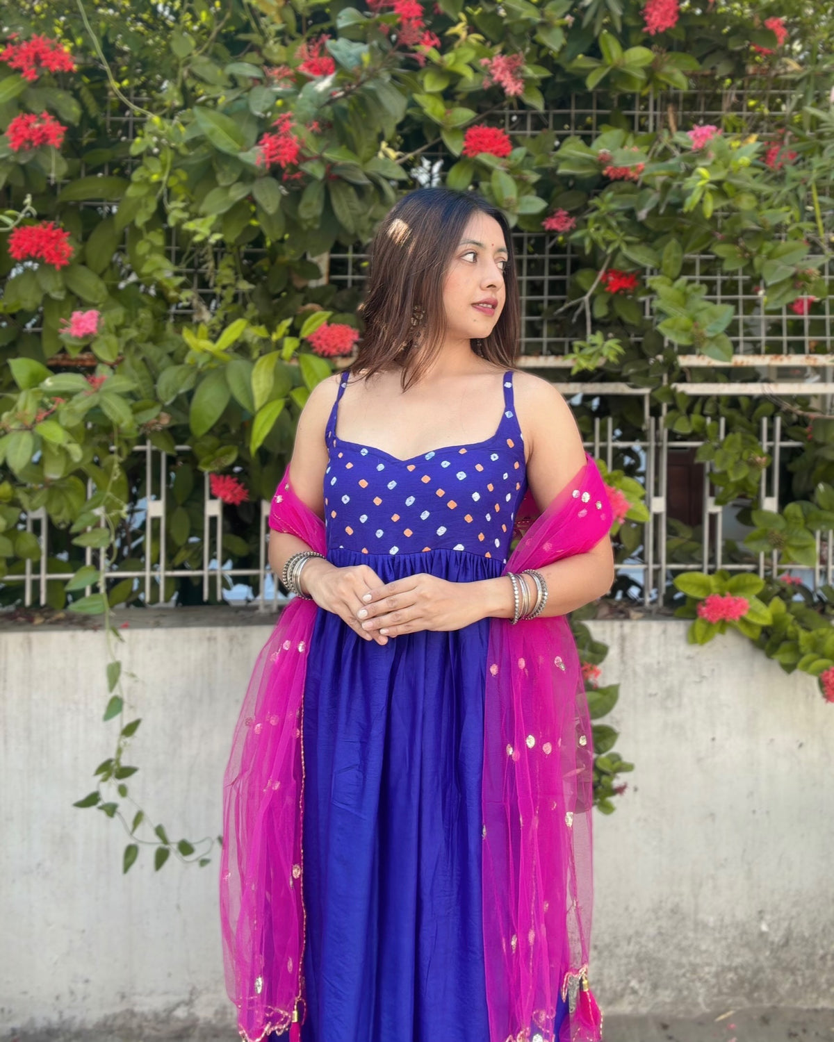 SEERAT| anarkali suit