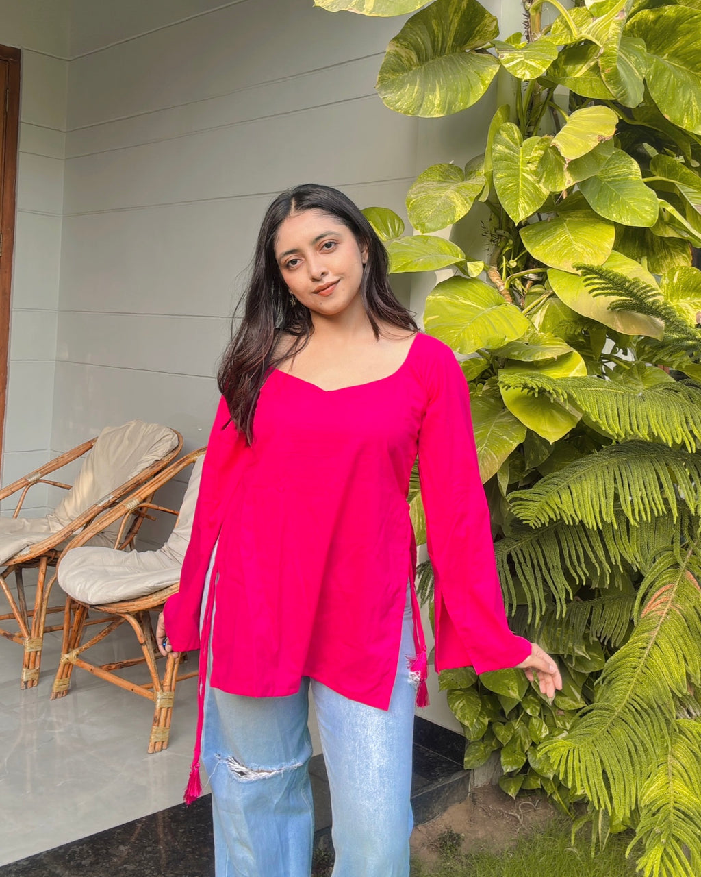 KOYEL | bell sleeves kurti