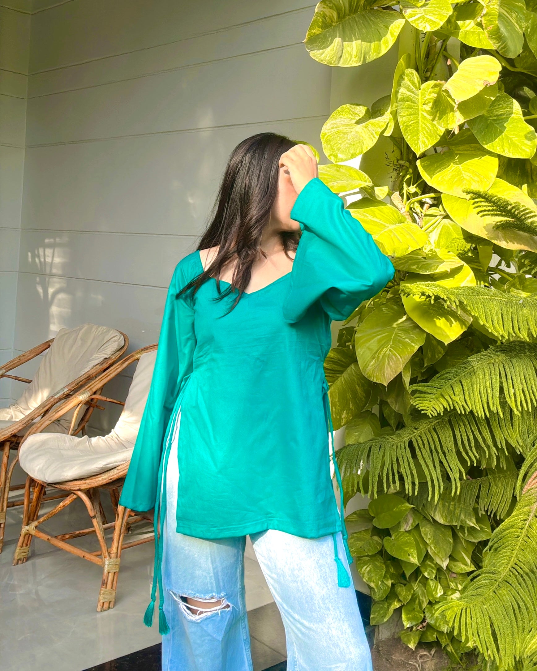 SANA | bell sleeves kurti