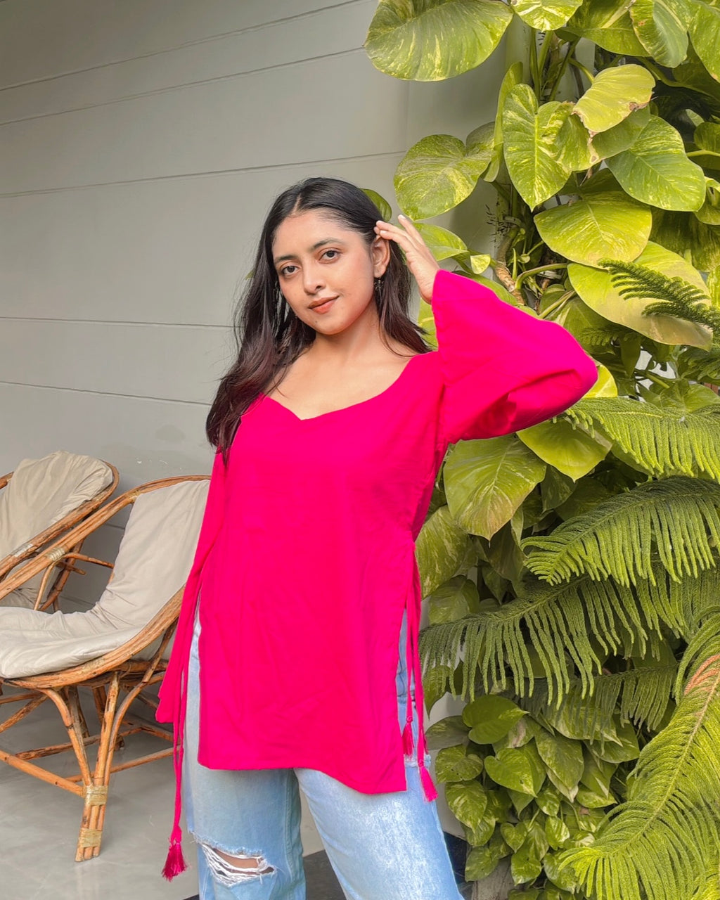KOYEL | bell sleeves kurti