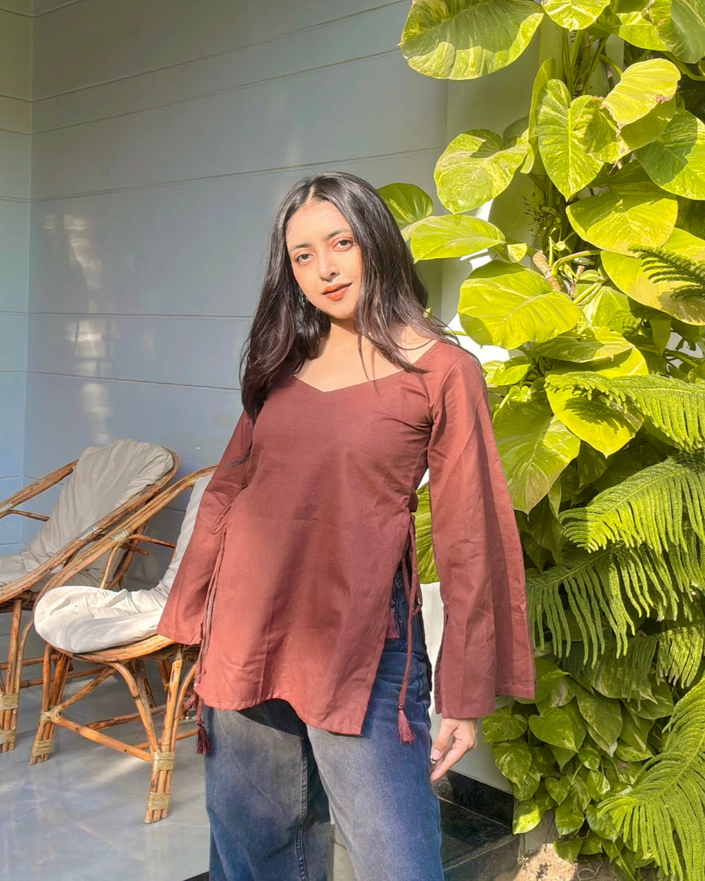ZOYA | bell sleeves kurti