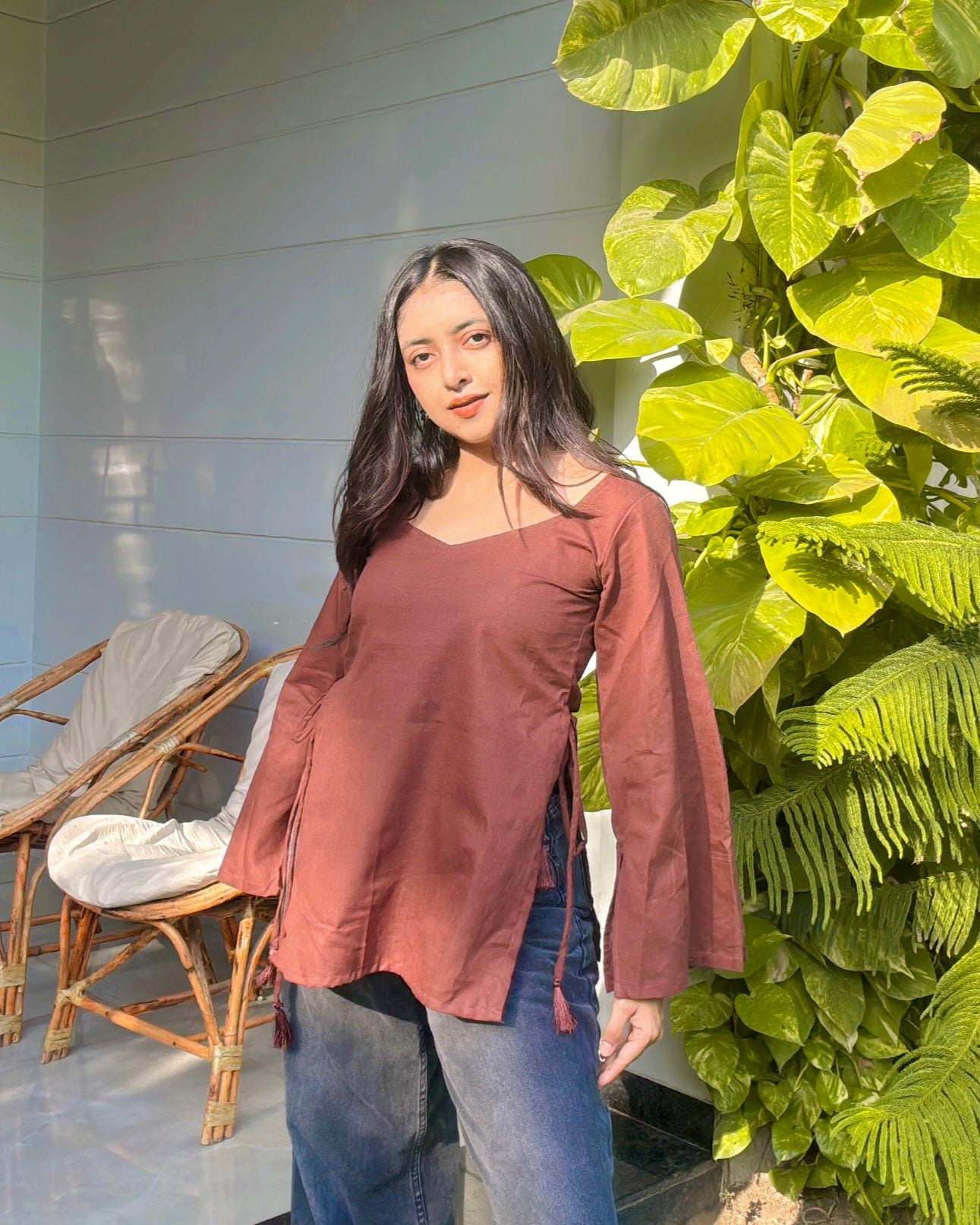 ZOYA | bell sleeves kurti