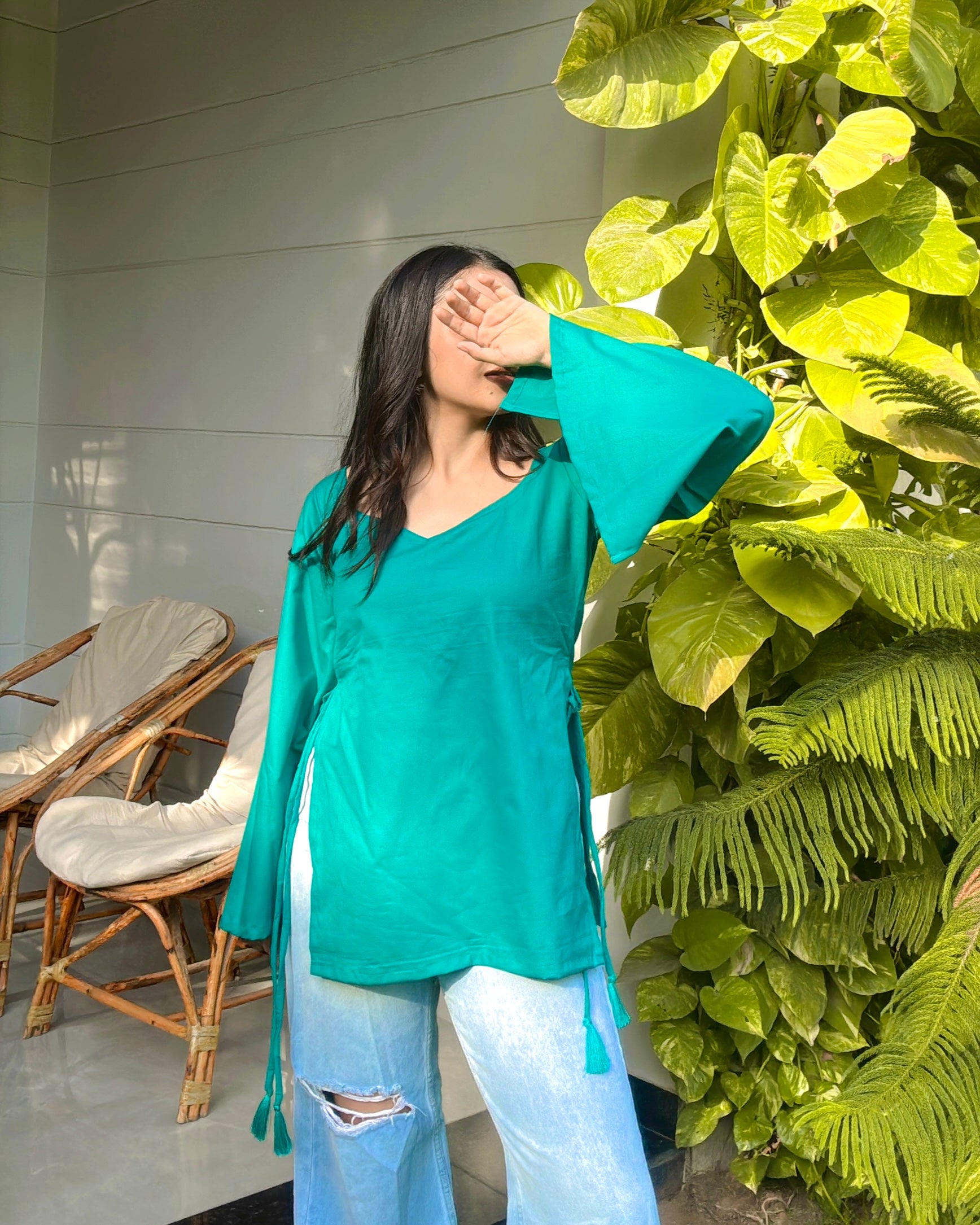 SANA | bell sleeves kurti