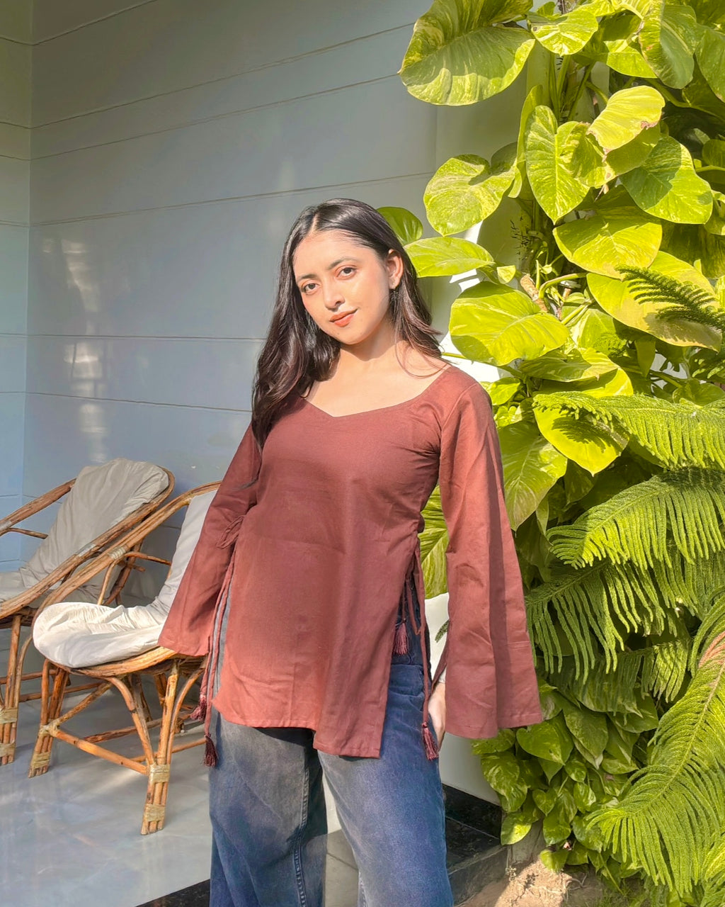 ZOYA | bell sleeves kurti
