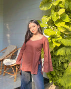ZOYA | bell sleeves kurti