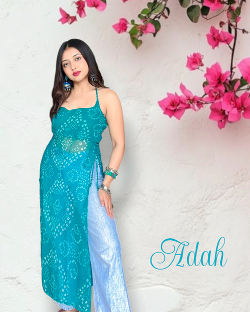 ADAH | long kurti with tassels