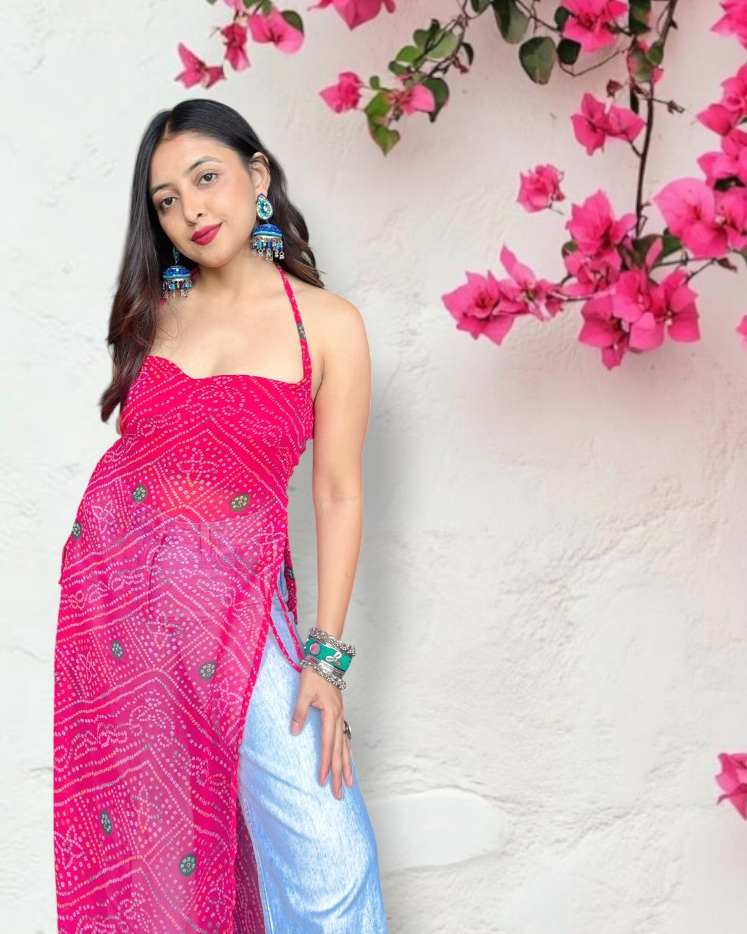 ALIZEH | long kurti with tassels