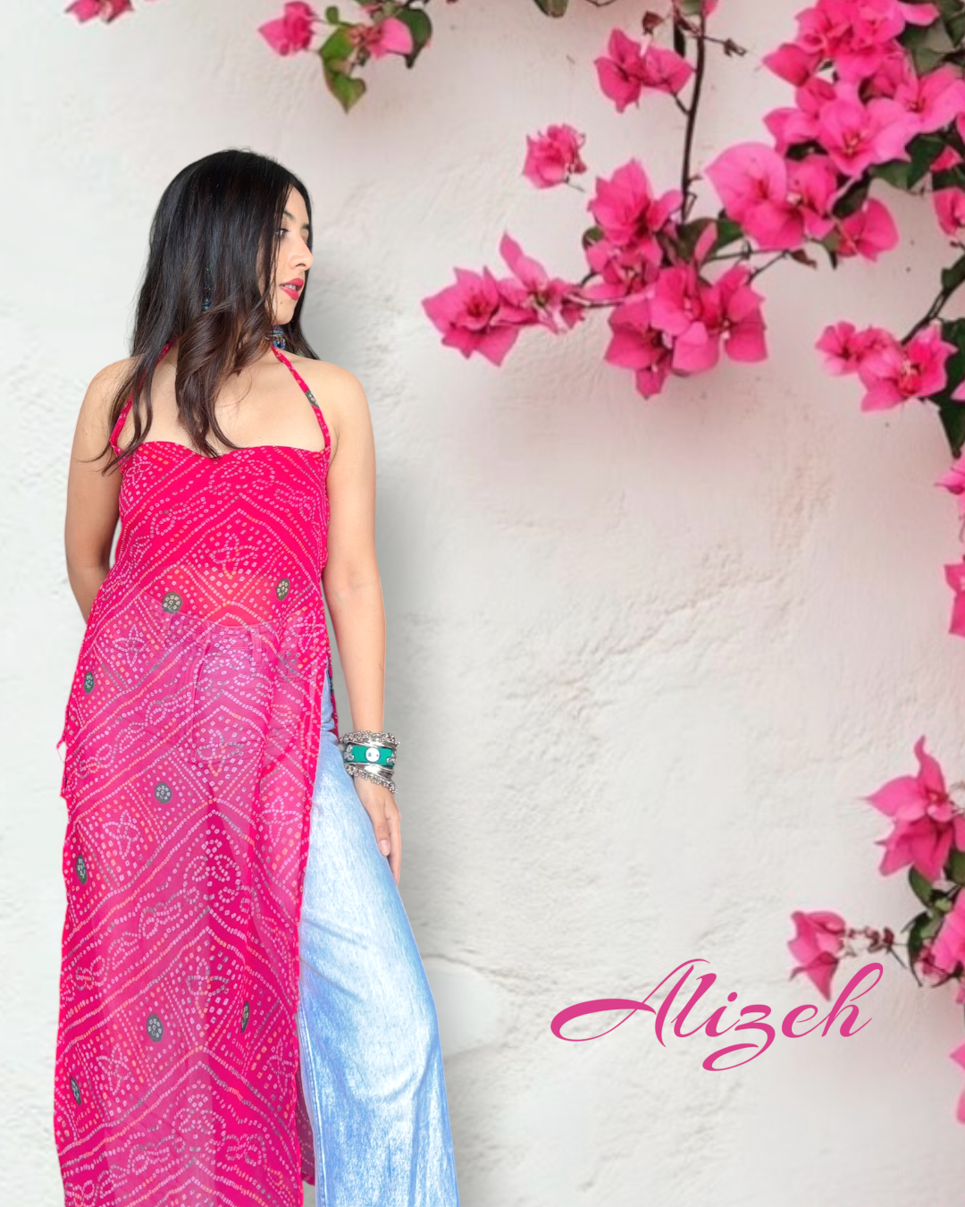 ALIZEH | long kurti with tassels