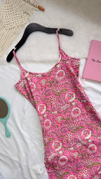 pastel pink shell lace kurta