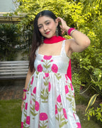 SITARA | handblock print anarkali suit