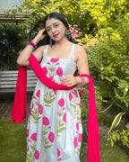 SITARA | handblock print anarkali suit