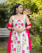 SITARA | handblock print anarkali suit