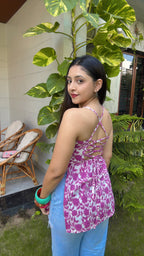 NAINA | corset back short kurti