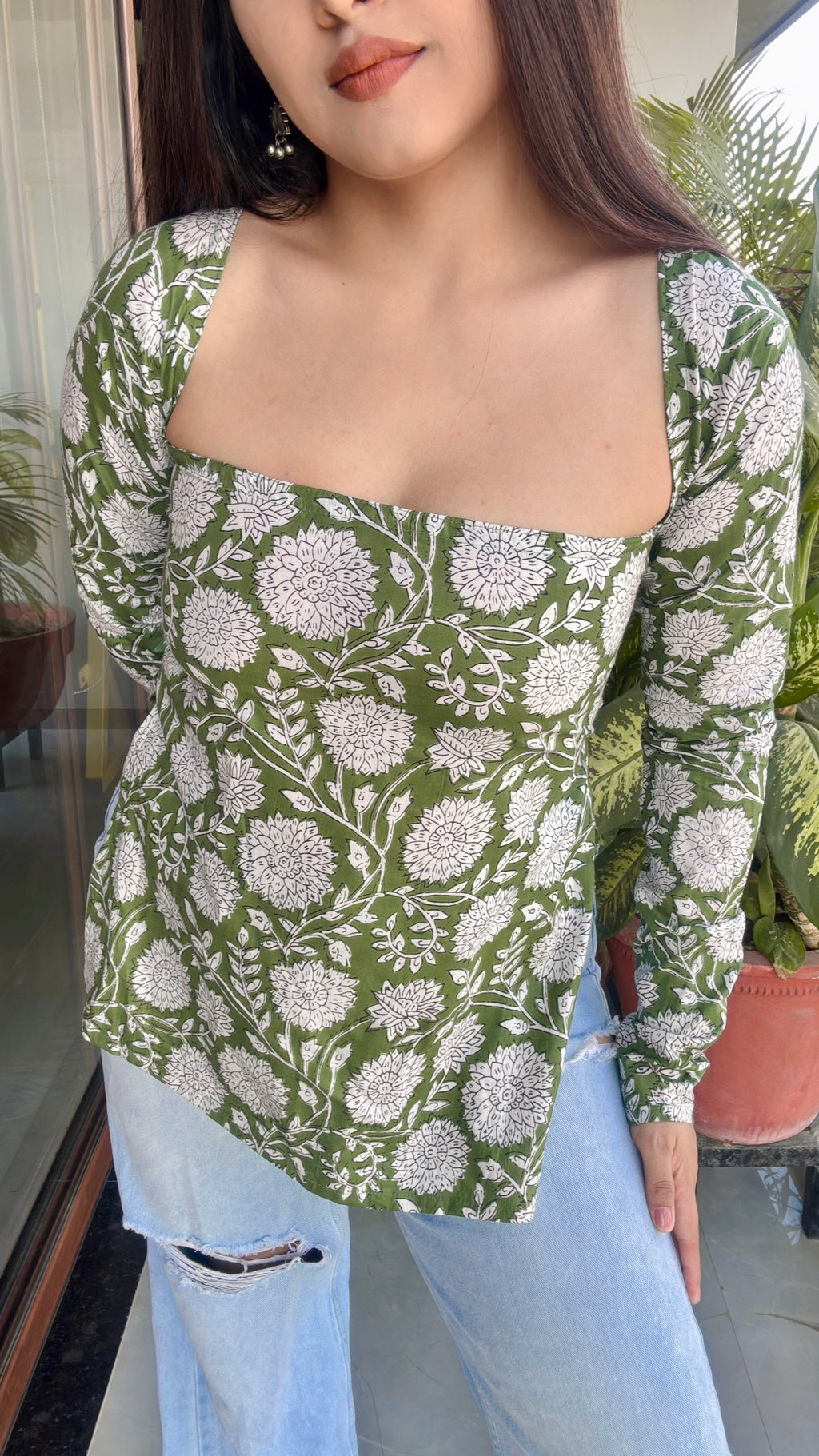 SARA | kalamkari full sleeves kurta