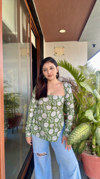 SARA | kalamkari full sleeves kurta