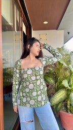 SARA | kalamkari full sleeves kurta