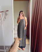 SOHA | long kurti with halter neck