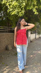 LAILA | halter neck short kurta