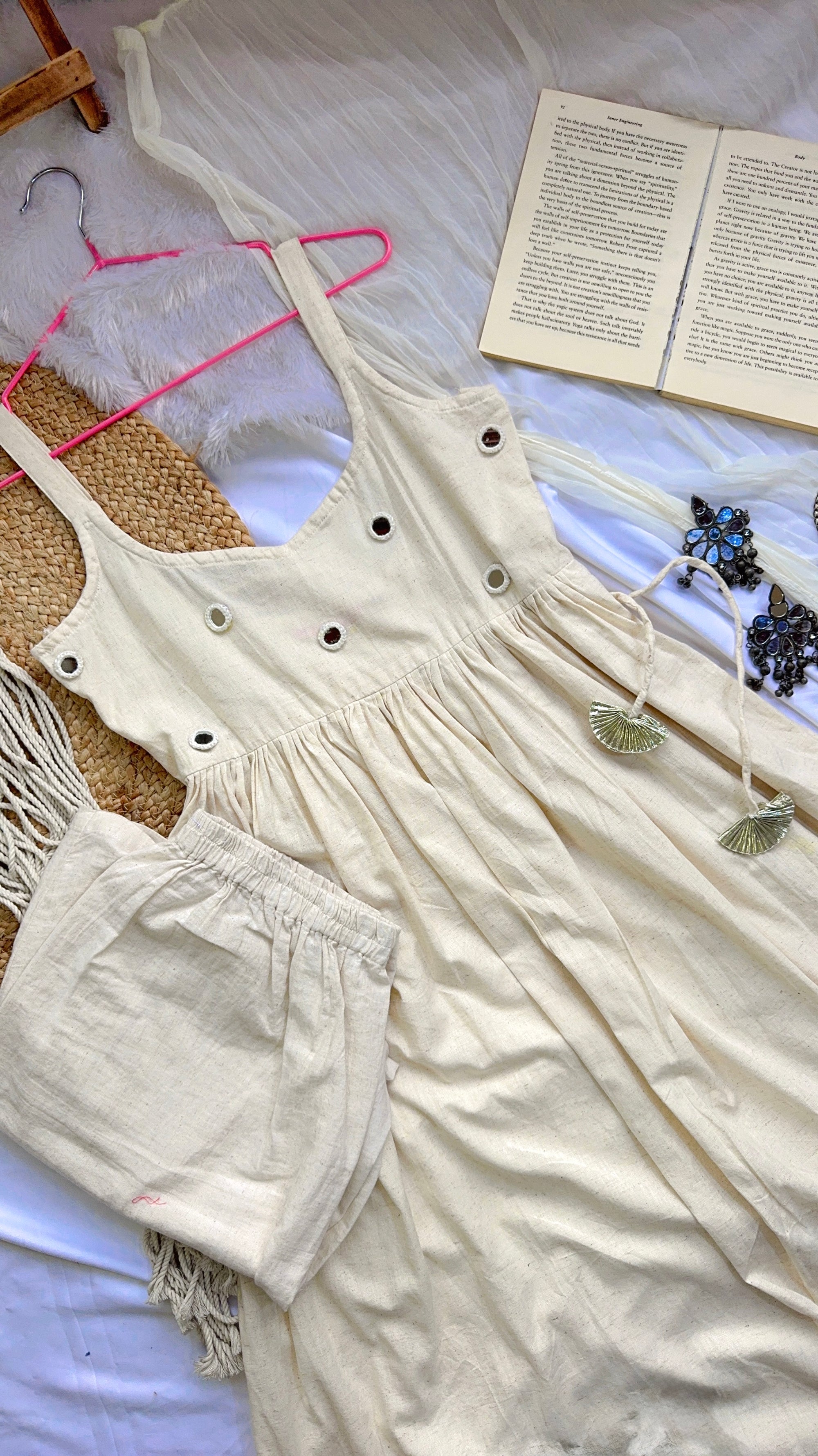 CHANDANI | mirror work anarkali suit