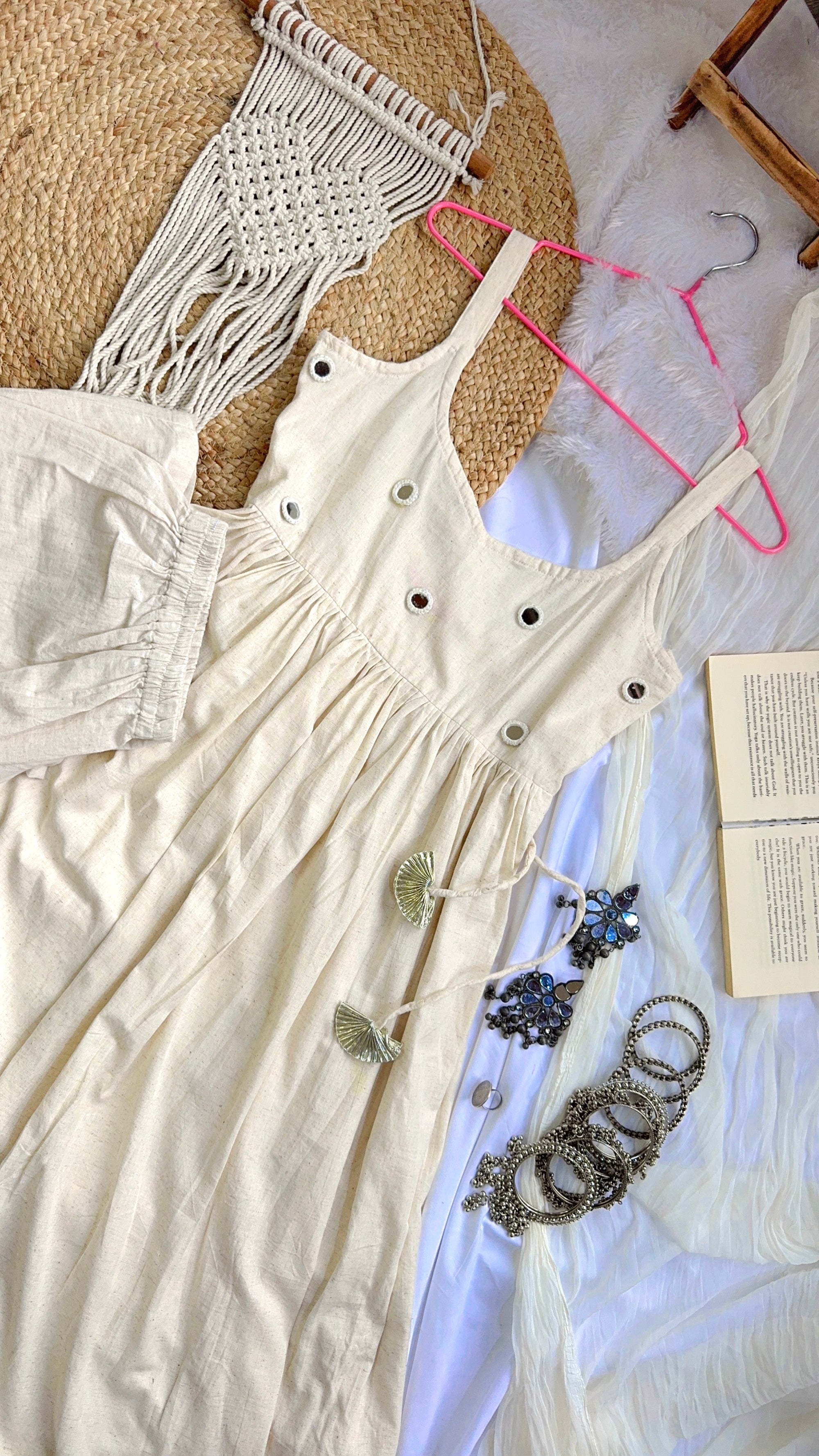 CHANDANI | mirror work anarkali suit