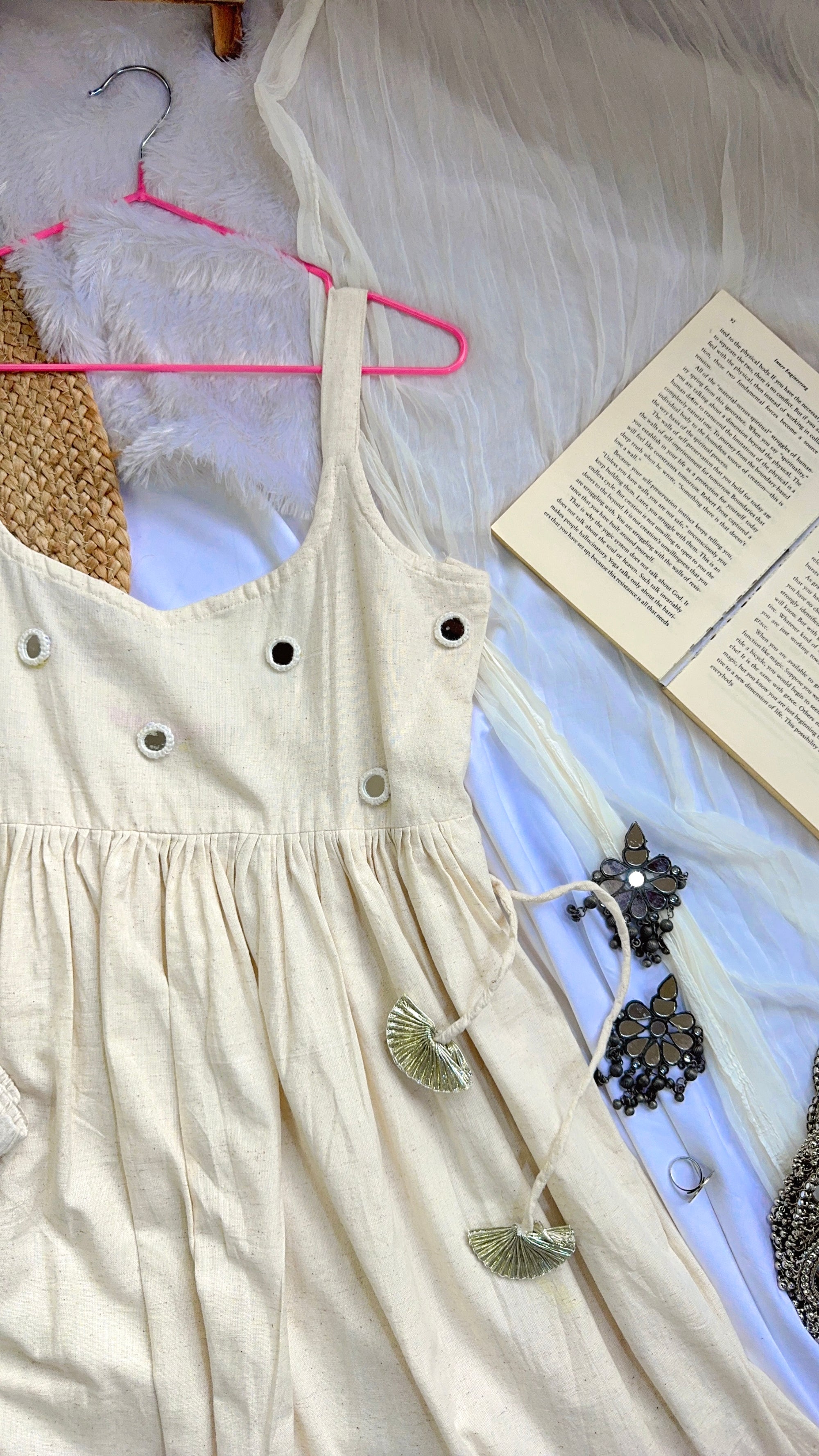 CHANDANI | mirror work anarkali suit