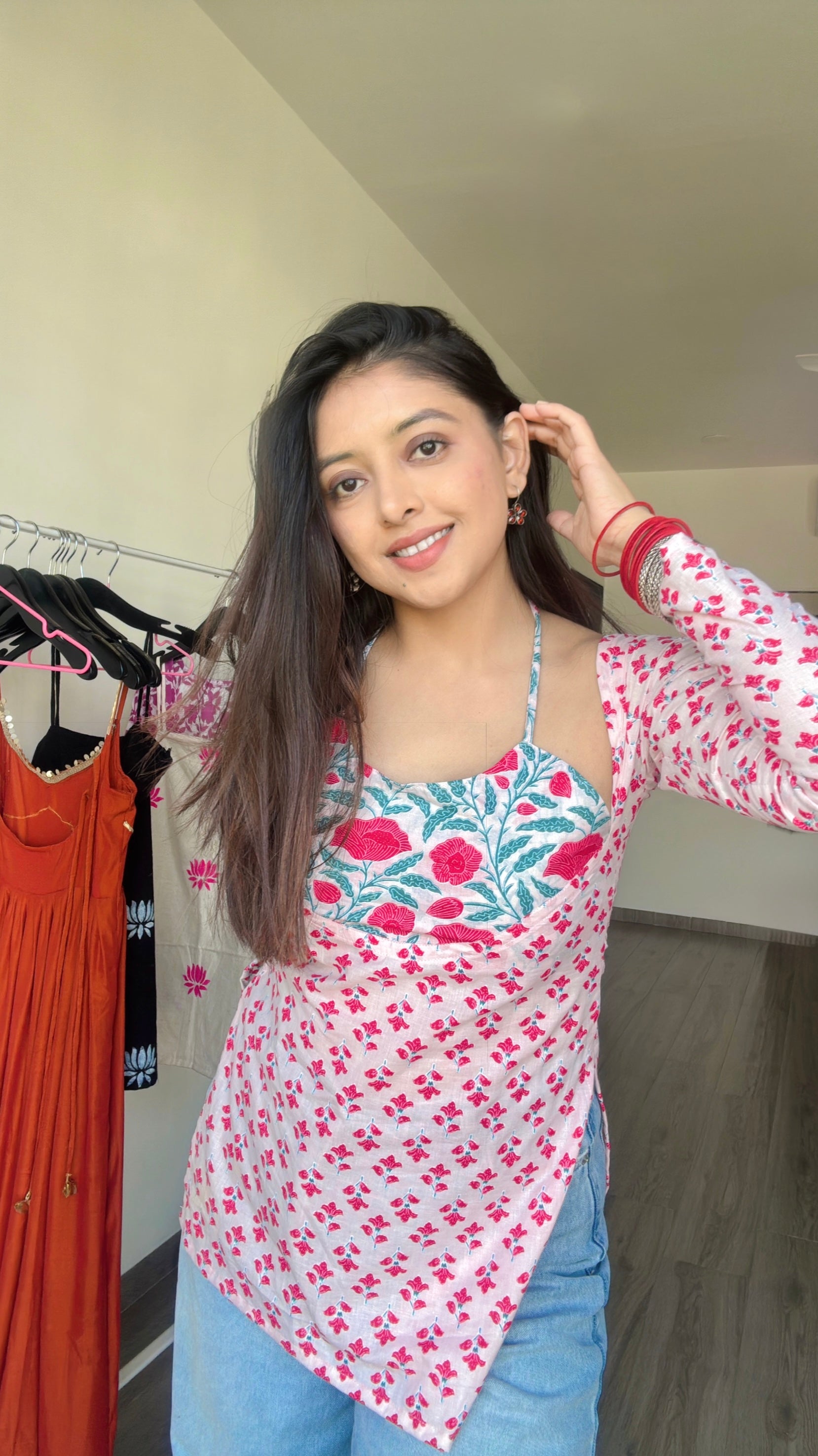 SUHAANI | full sleeve short kurti