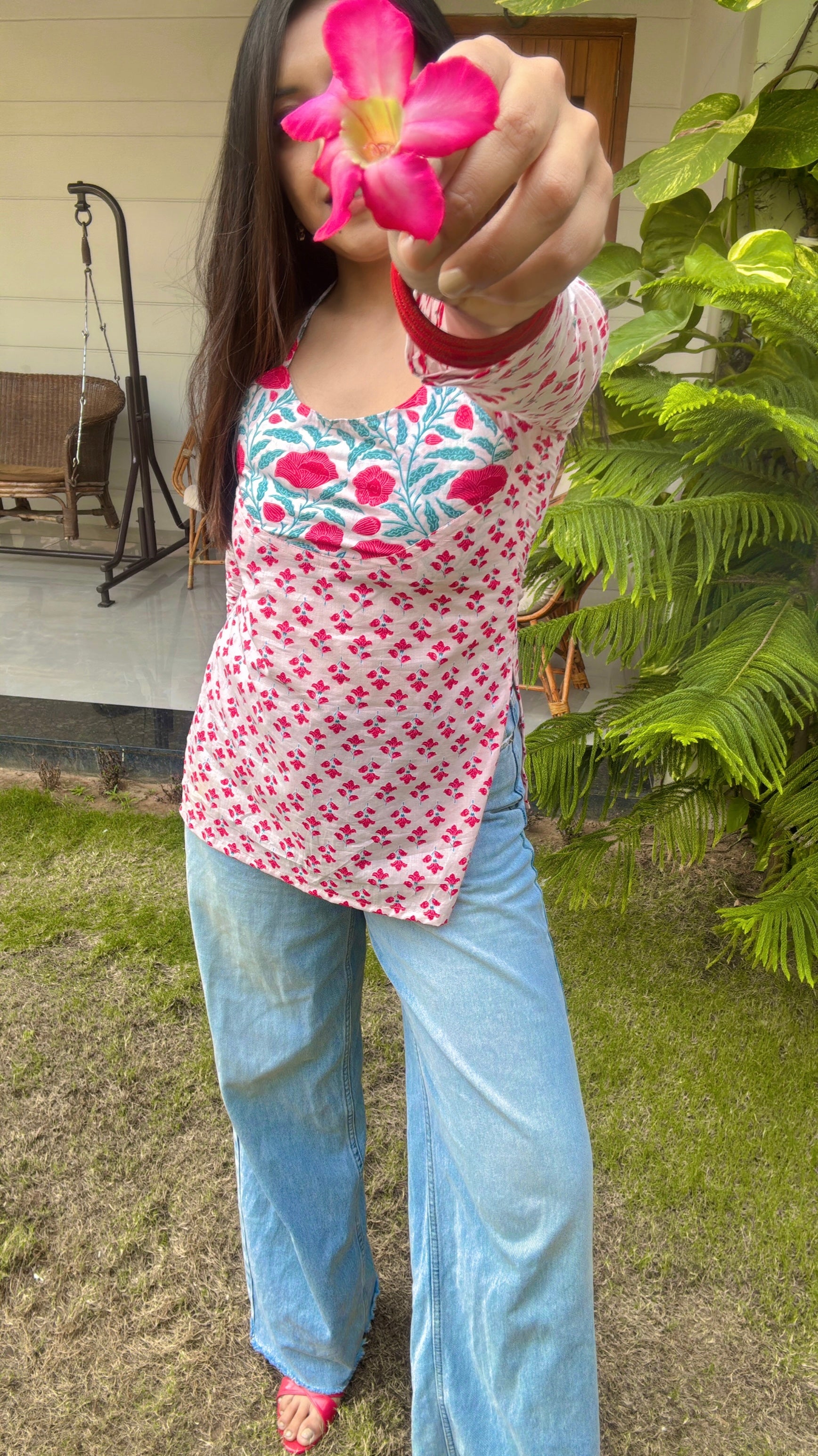 SUHAANI | full sleeve short kurti