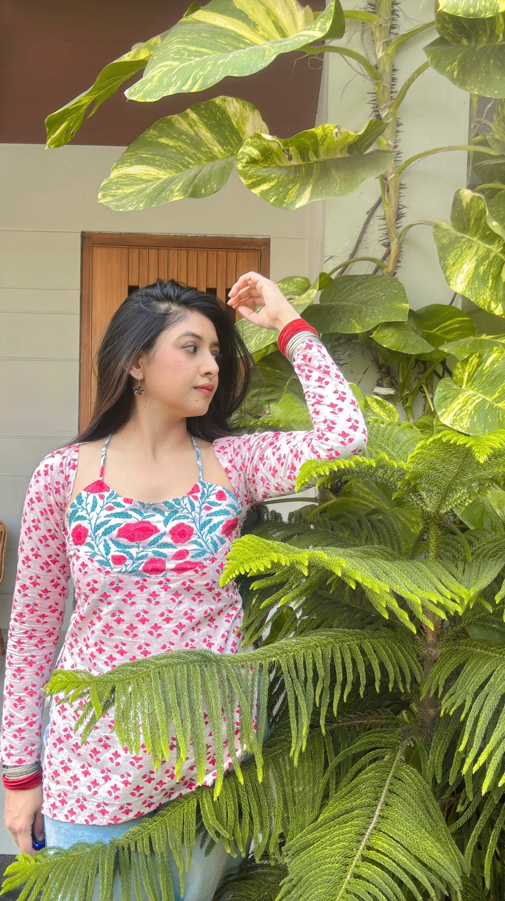 SUHAANI | full sleeve short kurti