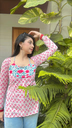 SUHAANI | full sleeve short kurti
