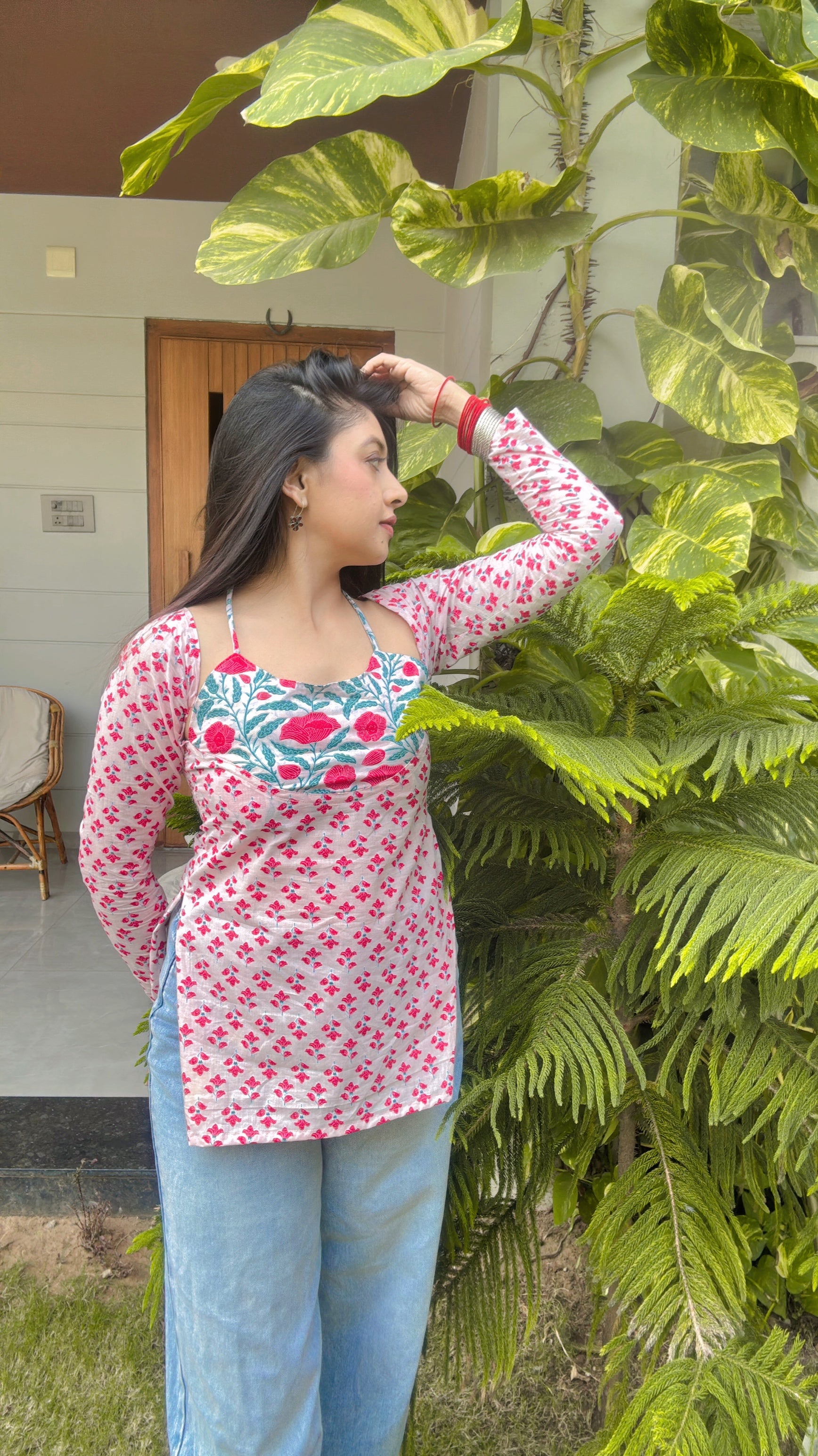 SUHAANI | full sleeve short kurti