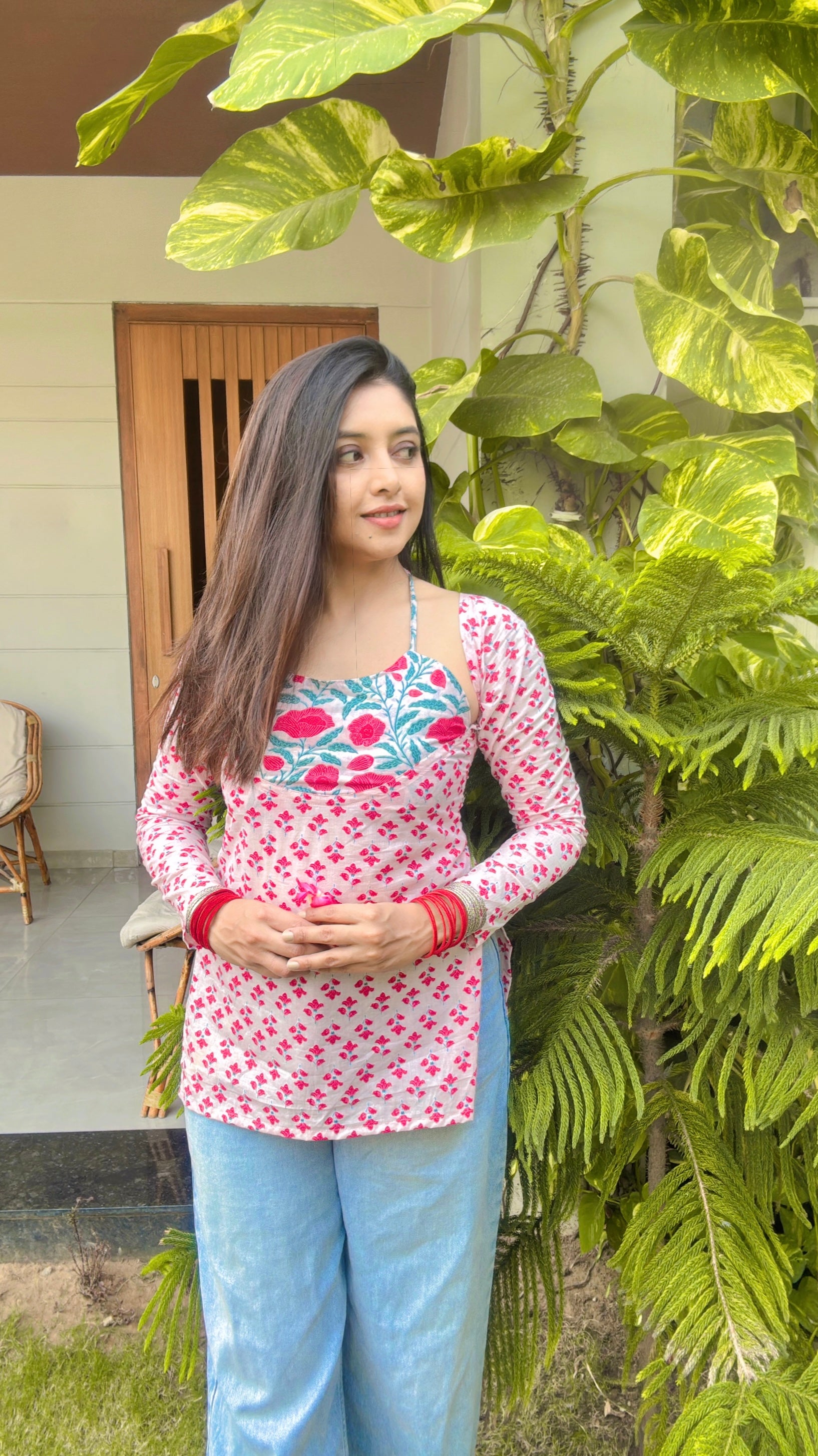 SUHAANI | full sleeve short kurti