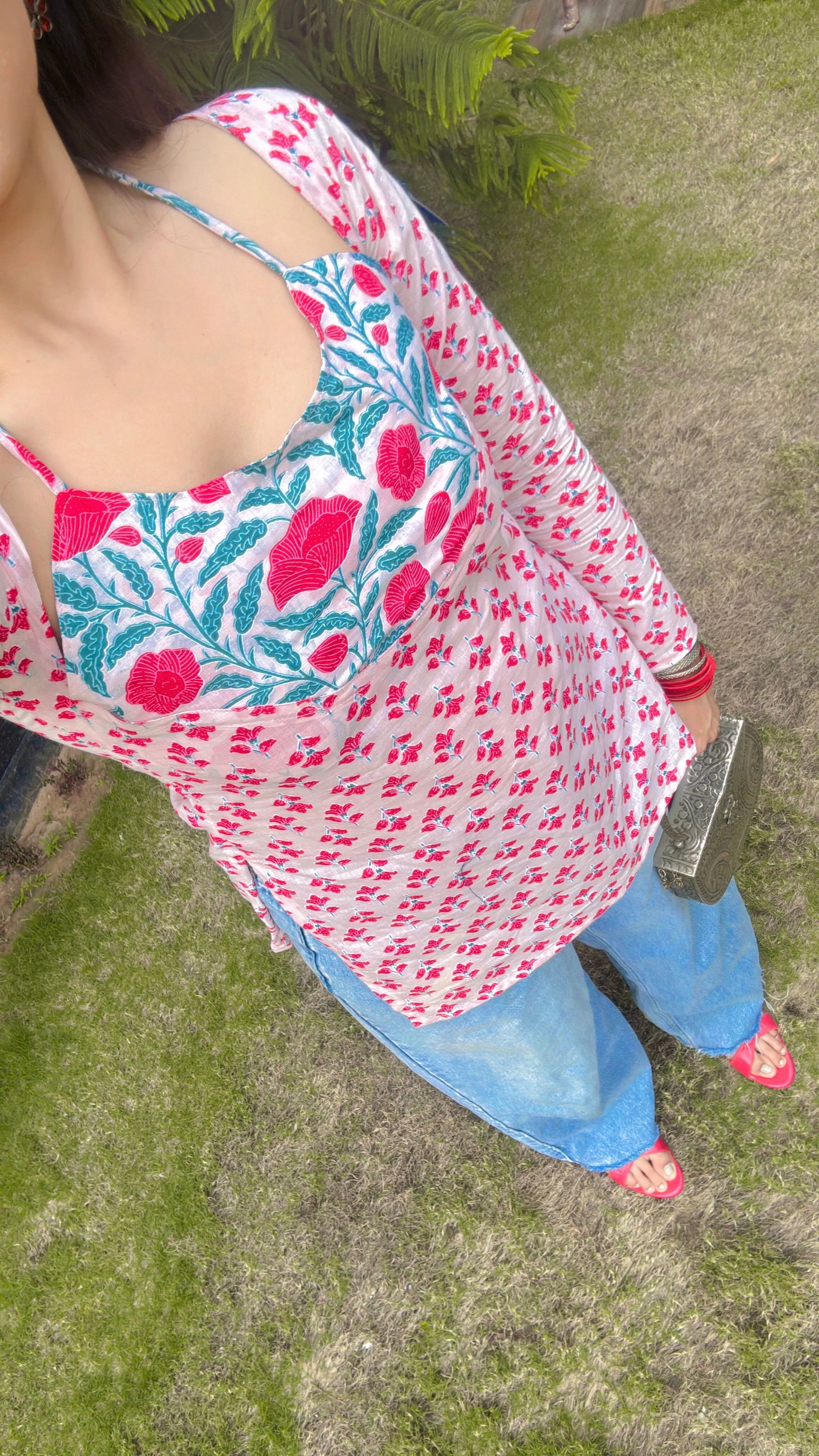 SUHAANI | full sleeve short kurti