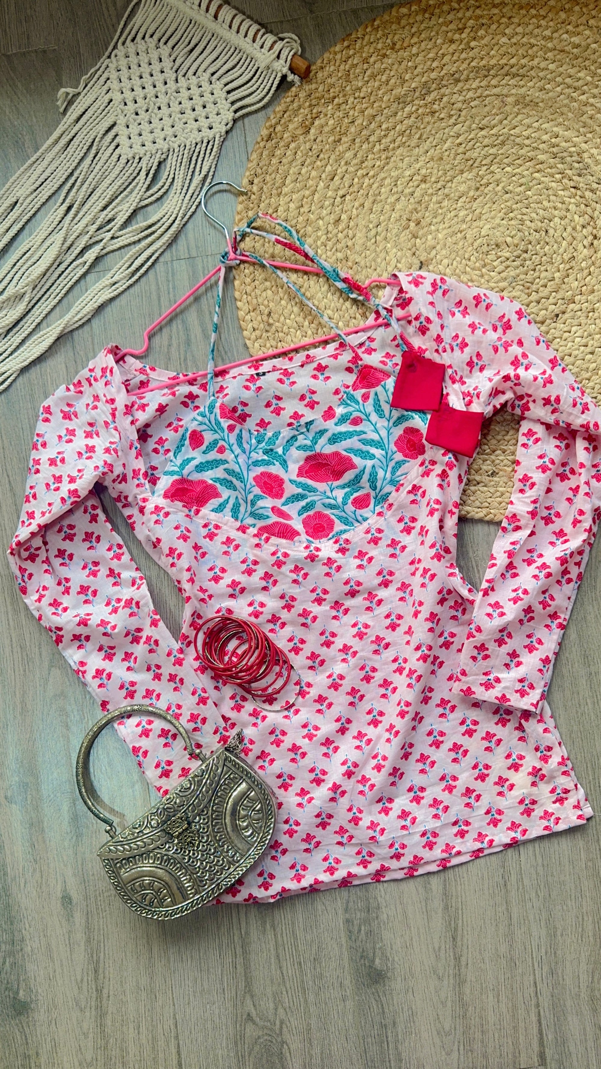 SUHAANI | full sleeve short kurti