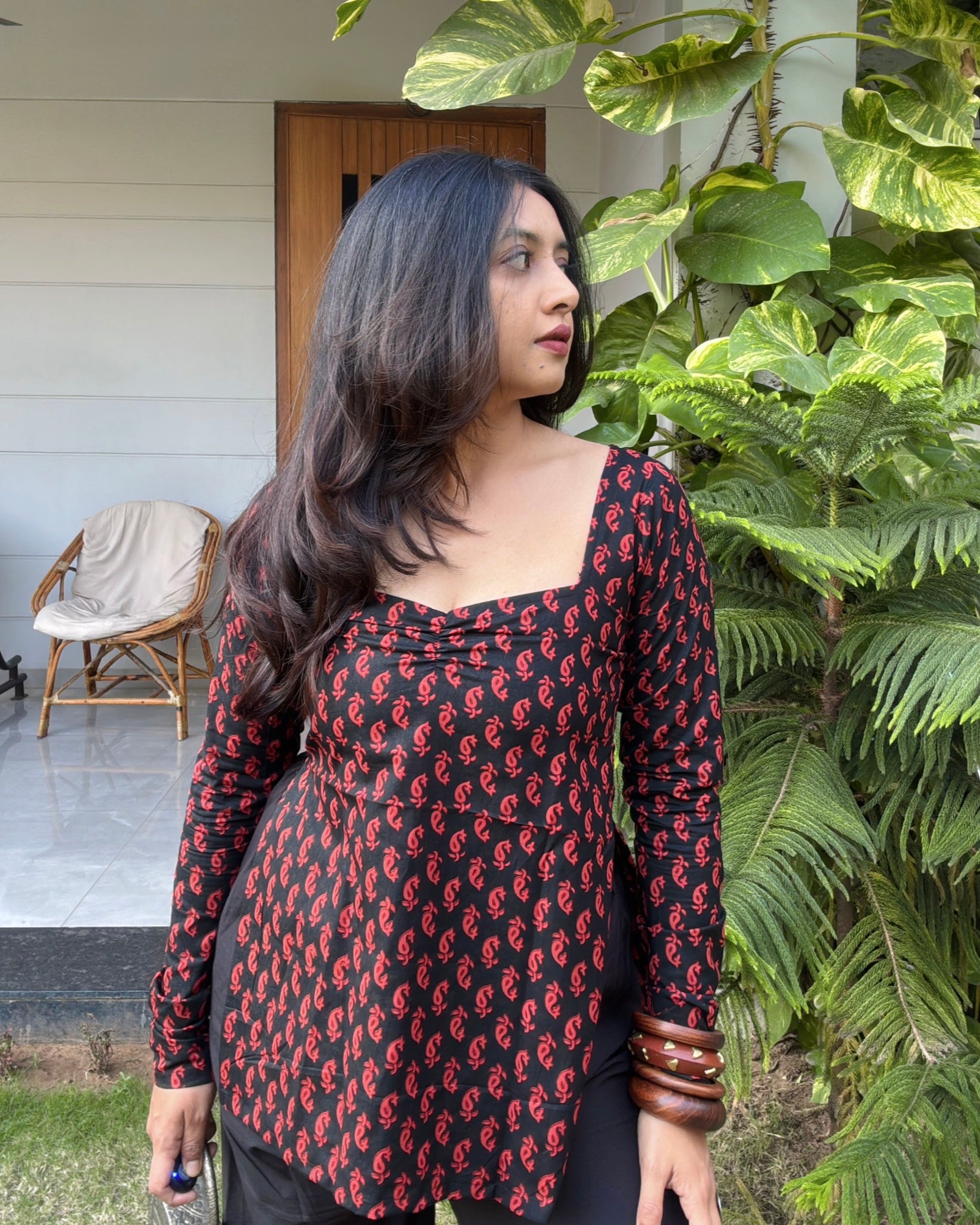 NISHA | full sleeves kurta