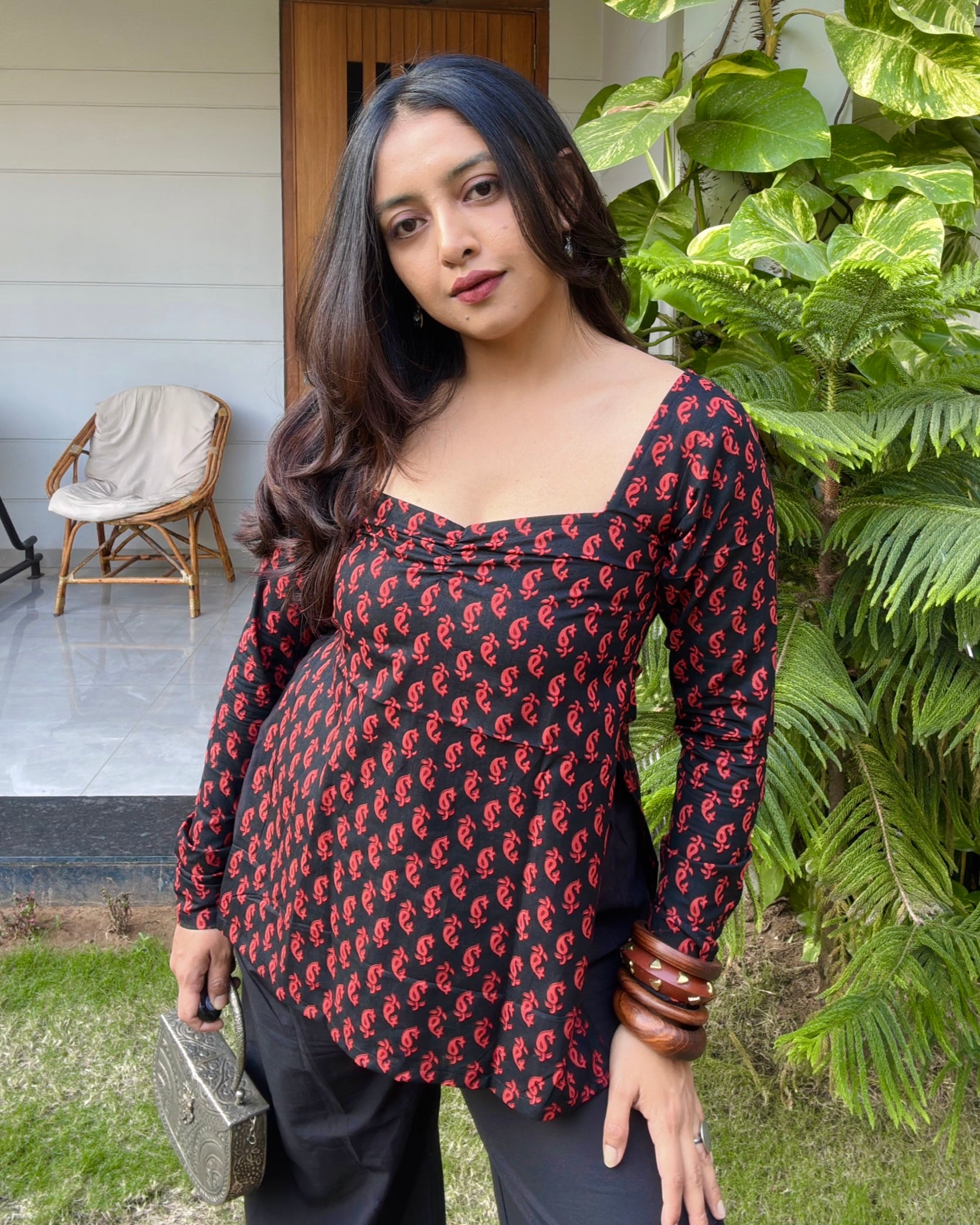 NISHA | full sleeves kurta