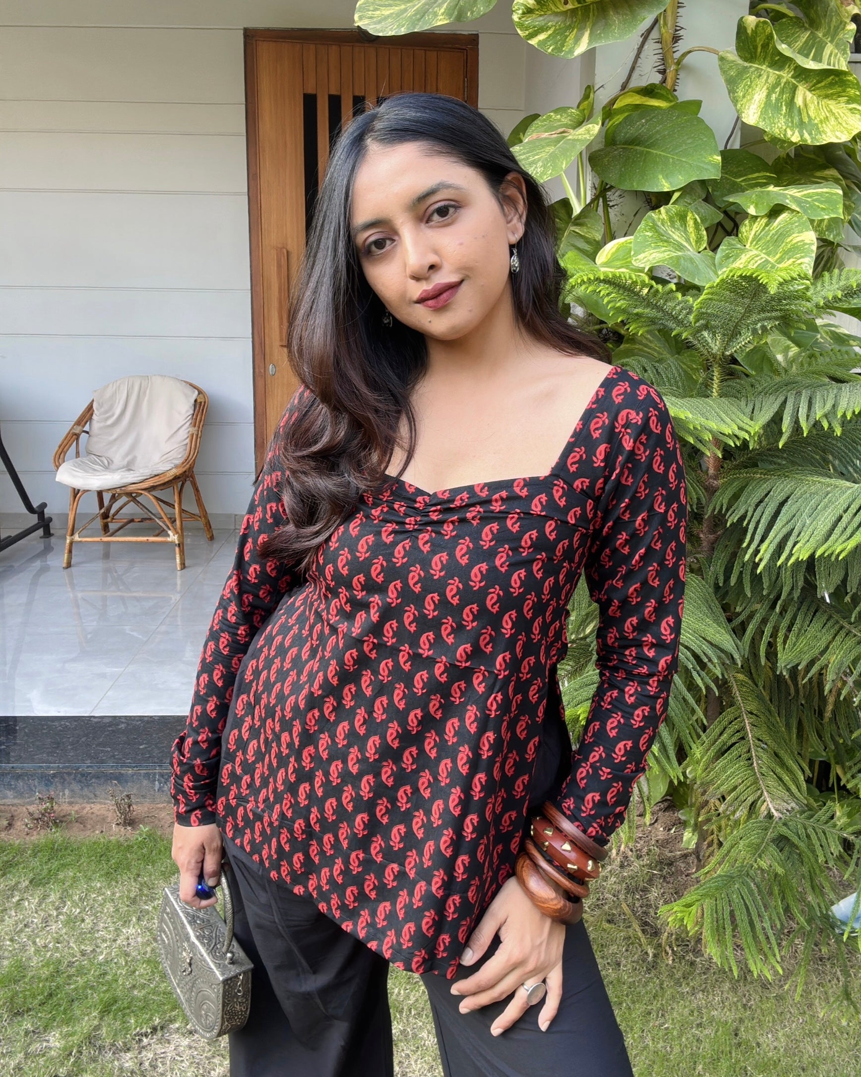 NISHA | full sleeves kurta