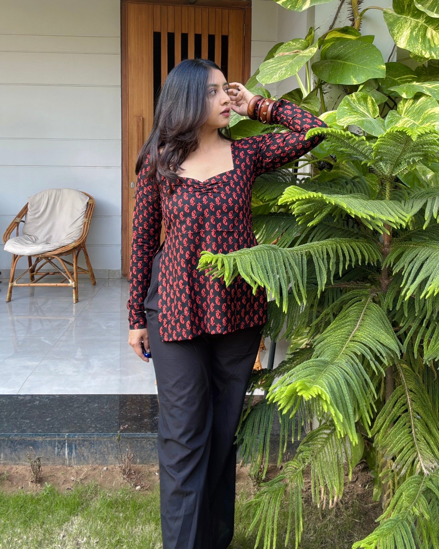 NISHA | full sleeves kurta