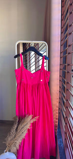 PINK CHANDANI ANARKALI DRESS