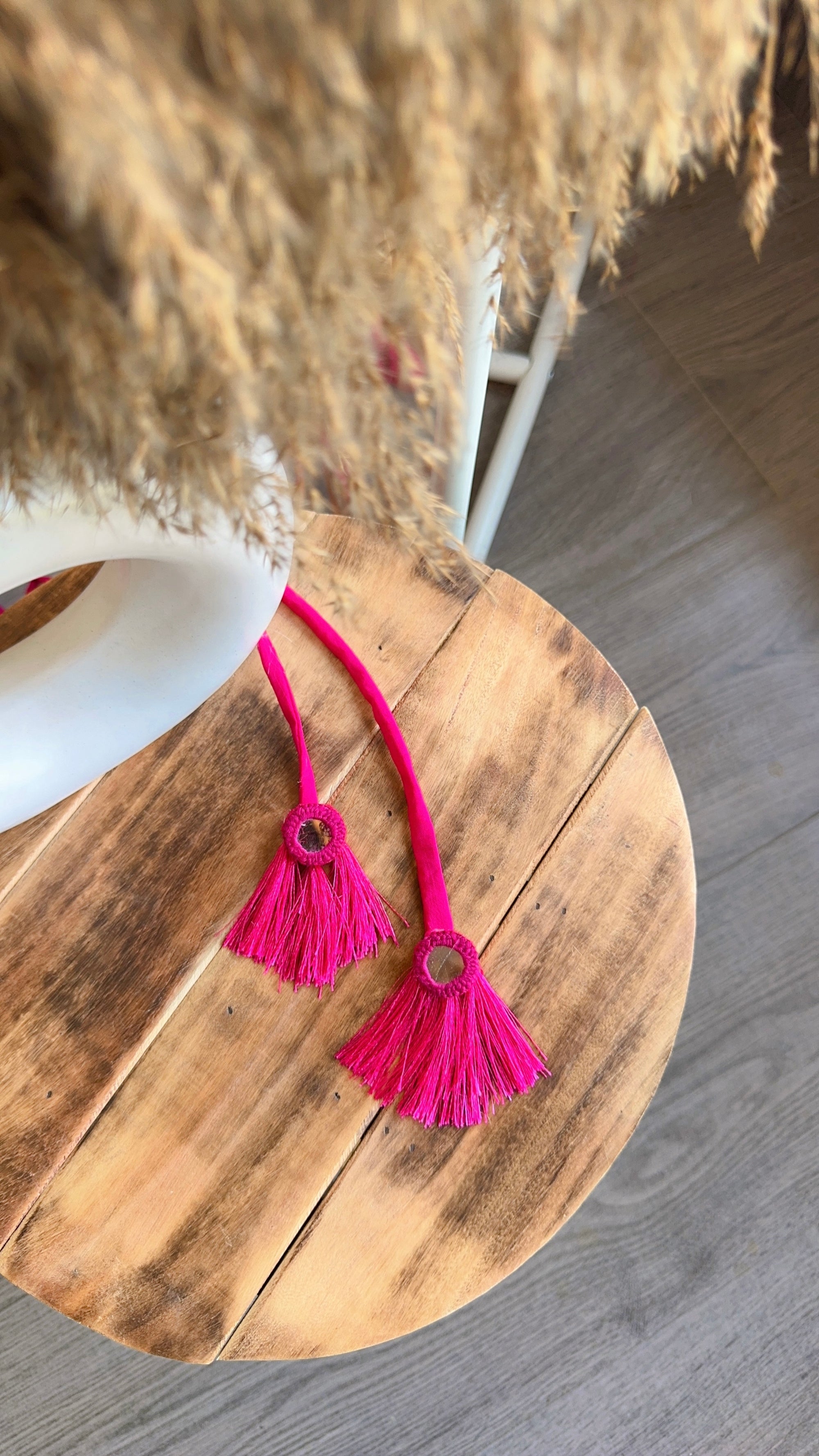 PINK CHANDANI ANARKALI DRESS