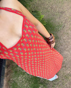 BAANI | long kurti with halter neck