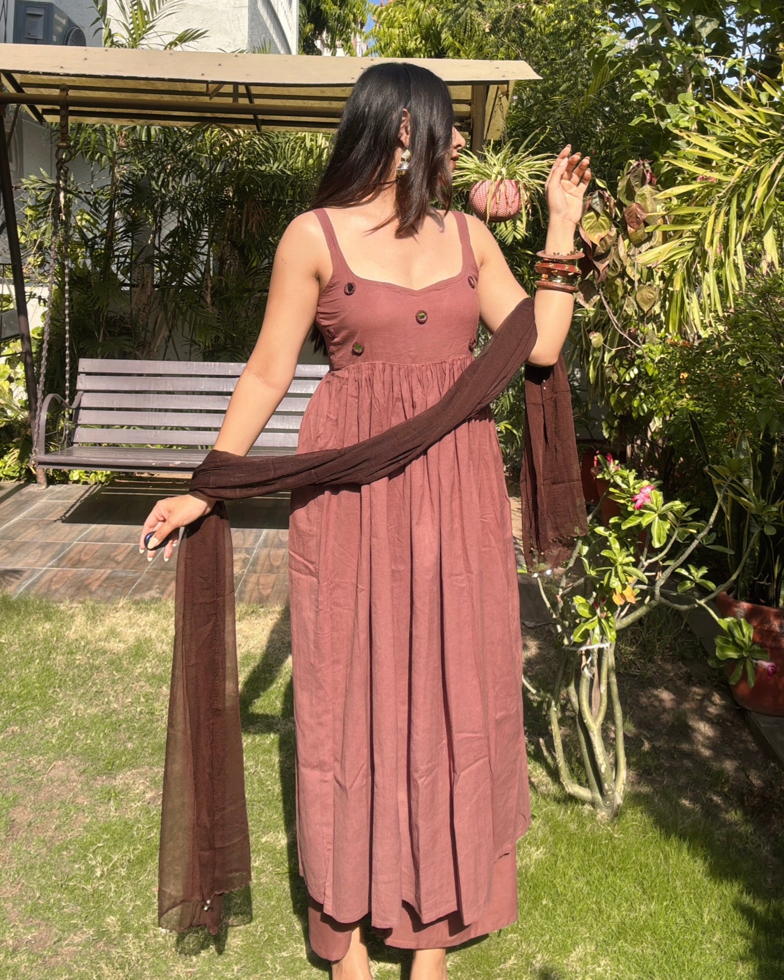 COCOA CHANDANI  ANARKALI DRESS