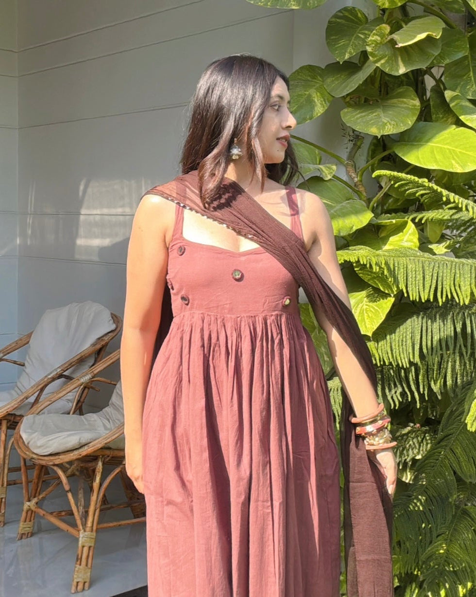 COCOA CHANDANI  ANARKALI DRESS