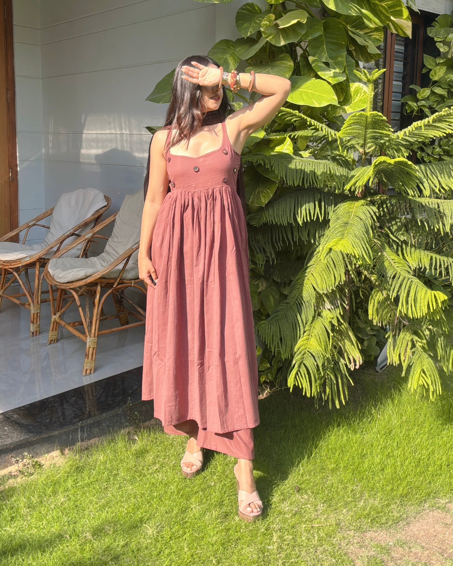 COCOA CHANDANI  ANARKALI DRESS